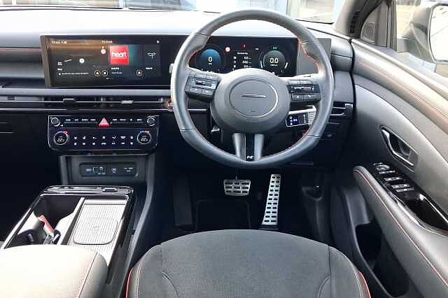 Hyundai TUCSON 1.6T Hybrid N Line S 5dr Auto Silver