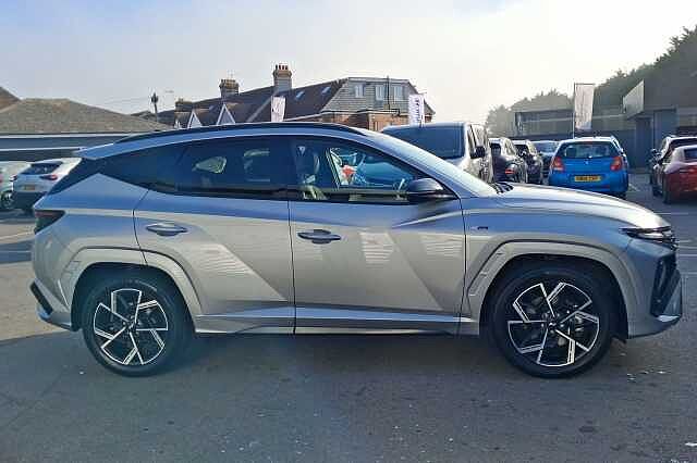 Hyundai TUCSON 1.6T Hybrid N Line S 5dr Auto Silver