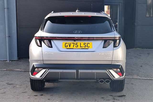 Hyundai TUCSON 1.6T Hybrid N Line S 5dr Auto Silver