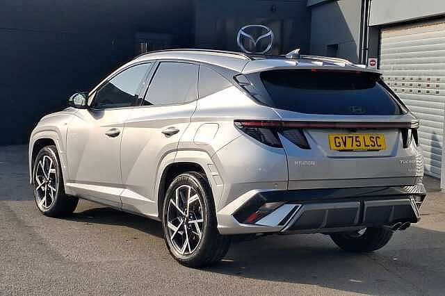 Hyundai TUCSON 1.6T Hybrid N Line S 5dr Auto Silver