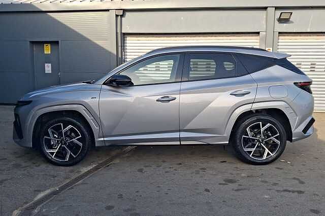 Hyundai TUCSON 1.6T Hybrid N Line S 5dr Auto Silver