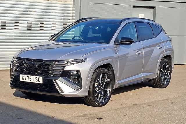 Hyundai TUCSON 1.6T Hybrid N Line S 5dr Auto Silver