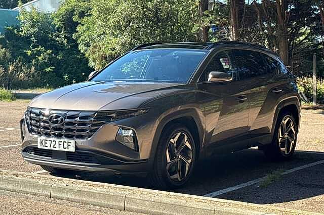 Hyundai TUCSON 1.6 TGDi Hybrid 230 Ultimate 5dr 2WD Auto Brown