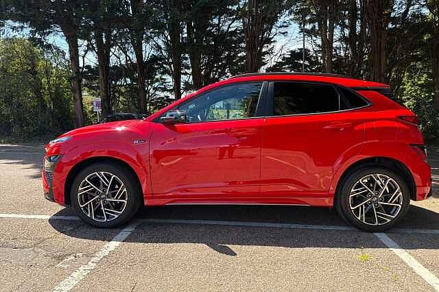 Hyundai KONA 1.0 TGDi 48V MHEV N Line 5dr Red