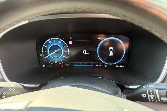 Hyundai SANTA FE 1.6 TGDi Hybrid Ultimate 5dr Auto Black