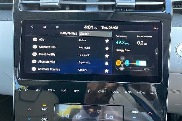 Hyundai TUCSON 1.6 TGDi Hybrid 230 Ultimate 5dr 2WD Auto Blue
