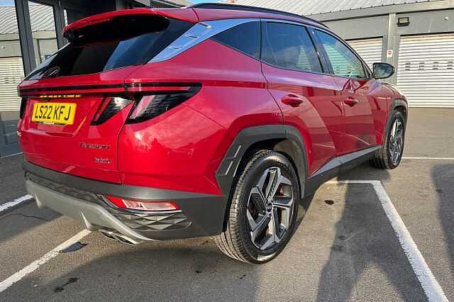 Hyundai TUCSON 1.6 TGDi Hybrid 230 Ultimate 5dr 2WD Auto Red