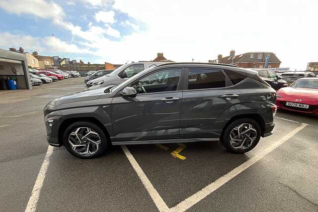 Hyundai KONA 1.6 GDi Hybrid N Line 5dr DCT Grey