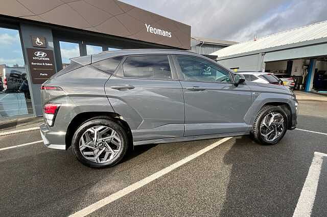 Hyundai KONA 1.6 GDi Hybrid N Line 5dr DCT Grey