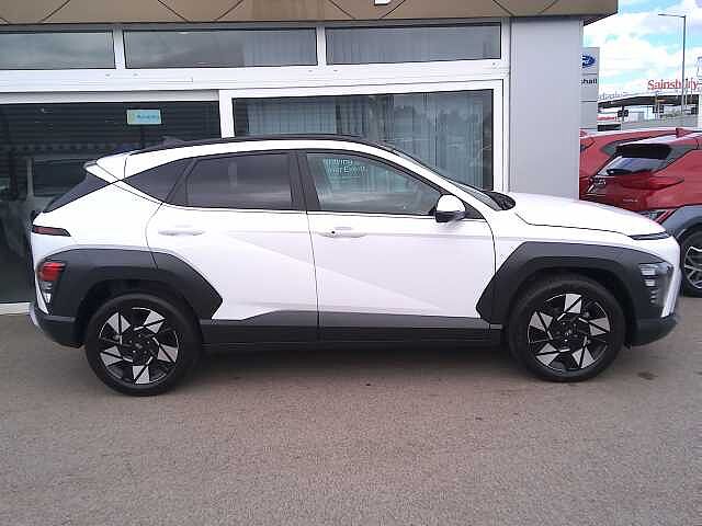 Hyundai KONA 1.6 Hybrid 129 Ultimate 5dr DCT Atlas White