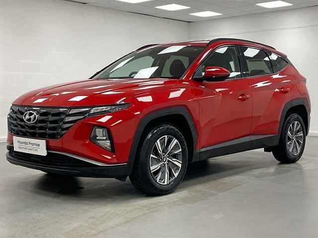 Hyundai TUCSON 1.6 TGDi Hybrid 230 SE Connect 5dr 2WD Auto RED