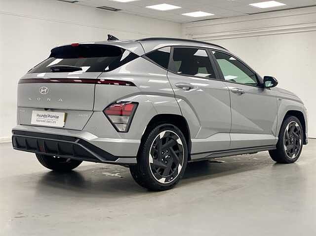 Hyundai KONA 160kW N Line 65kWh 5dr Auto SILVER