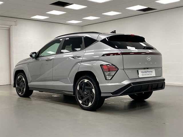Hyundai KONA 160kW N Line 65kWh 5dr Auto SILVER