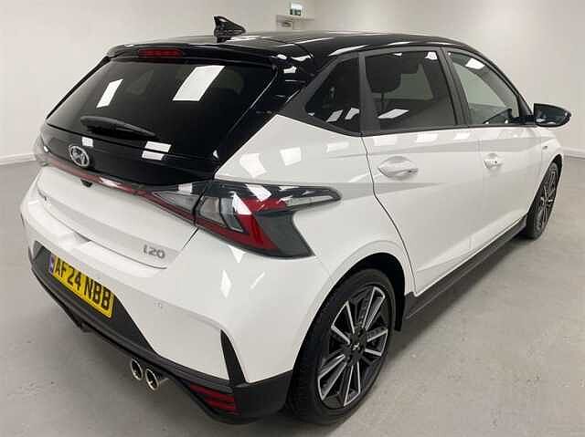 Hyundai I20 1.0T GDi 48V MHD 120 N Line 5dr DCT WHITE