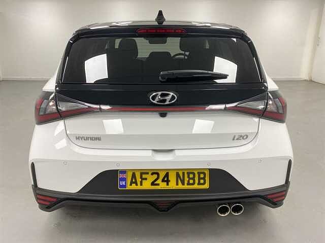 Hyundai I20 1.0T GDi 48V MHD 120 N Line 5dr DCT WHITE