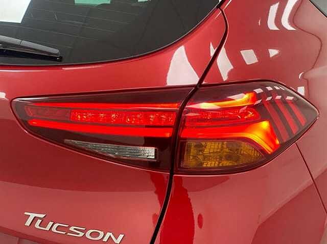 Hyundai TUCSON 1.6 TGDi 177 N Line 5dr 2WD DCT RED