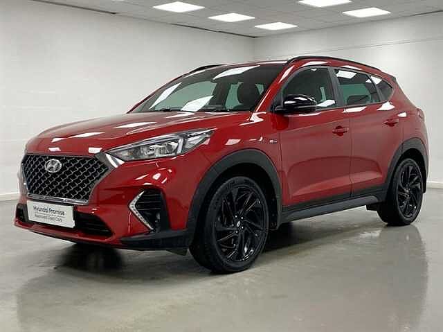 Hyundai TUCSON 1.6 TGDi 177 N Line 5dr 2WD DCT RED