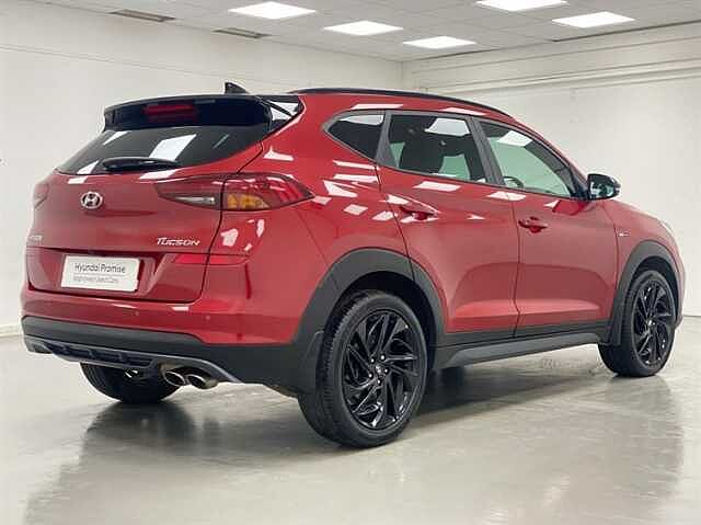 Hyundai TUCSON 1.6 TGDi 177 N Line 5dr 2WD DCT RED