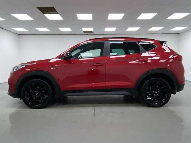 Hyundai TUCSON 1.6 TGDi 177 N Line 5dr 2WD DCT RED