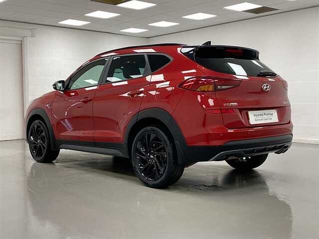 Hyundai TUCSON 1.6 TGDi 177 N Line 5dr 2WD DCT RED