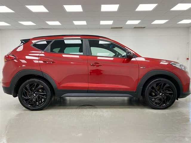 Hyundai TUCSON 1.6 TGDi 177 N Line 5dr 2WD DCT RED