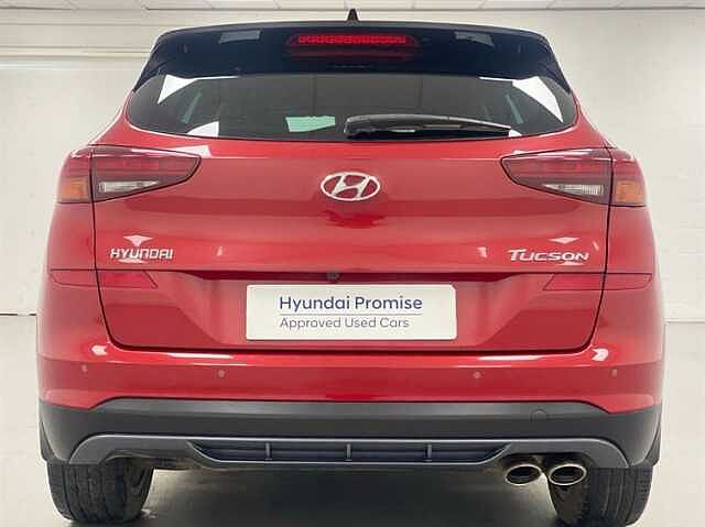 Hyundai TUCSON 1.6 TGDi 177 N Line 5dr 2WD DCT RED