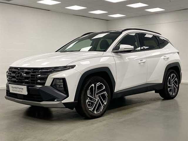 Hyundai TUCSON 1.6T 239 Hybrid Ultimate 5dr Auto WHITE