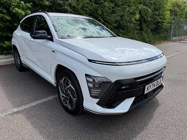 Hyundai KONA 1.6 Hybrid 129 N Line S 5dr DCT Atlas White