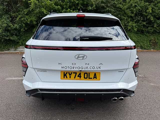 Hyundai KONA 1.6 Hybrid 129 N Line S 5dr DCT Atlas White