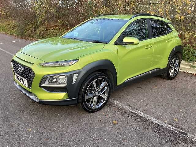 Hyundai KONA 1.0T GDi Blue Drive Premium SE 5dr YELLOW