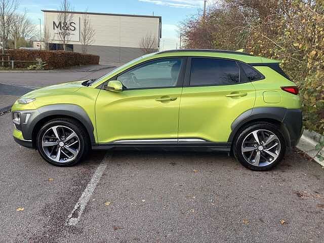 Hyundai KONA 1.0T GDi Blue Drive Premium SE 5dr YELLOW