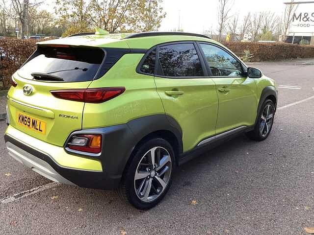 Hyundai KONA 1.0T GDi Blue Drive Premium SE 5dr YELLOW