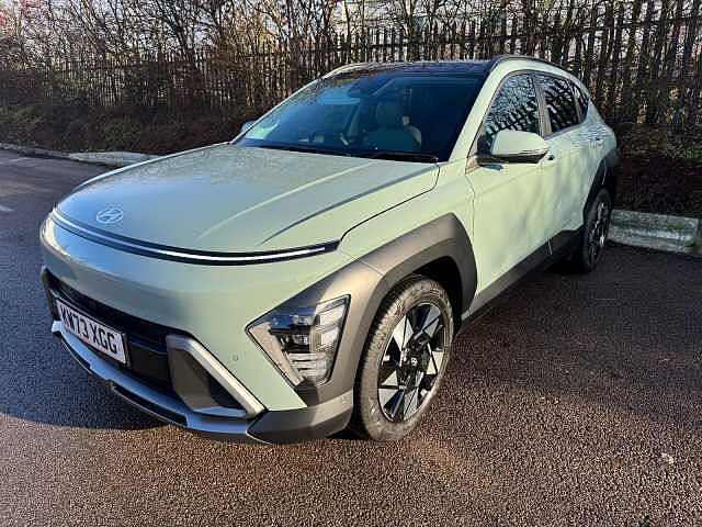 Hyundai KONA 1.6 GDi Hybrid Ultimate 5dr DCT Green