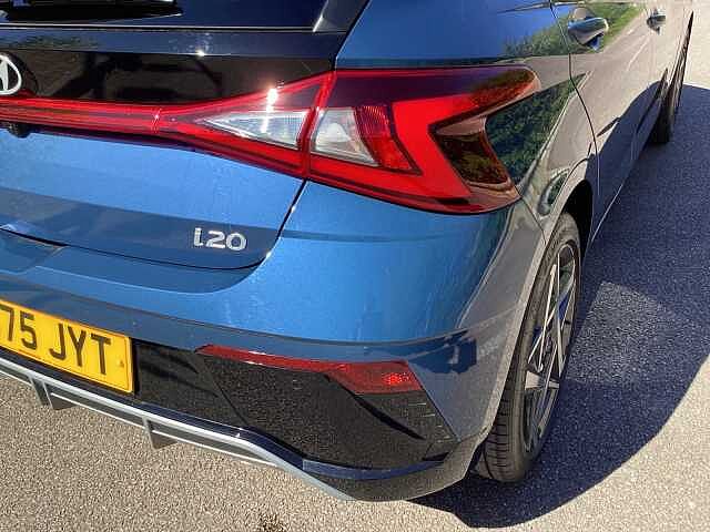 Hyundai I20 1.0T GDi Ultimate 5dr DCT Vibrant Blue
