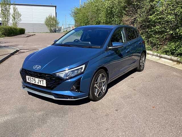 Hyundai I20 1.0T GDi Ultimate 5dr DCT Vibrant Blue
