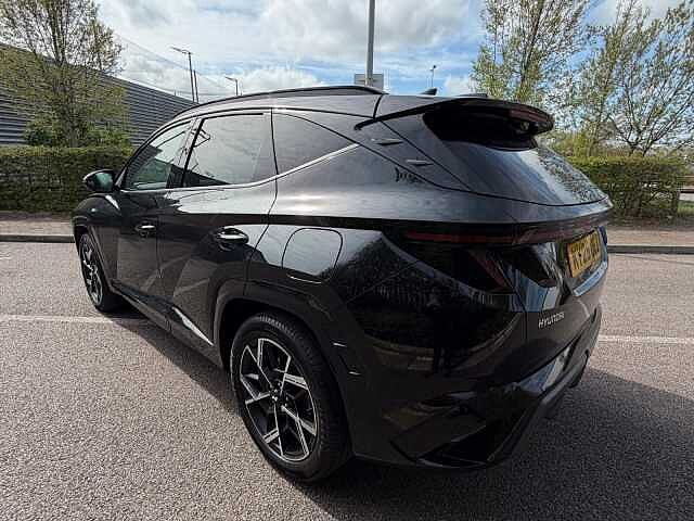 Hyundai TUCSON 1.6T 48V MHD N Line S 5dr DCT Abyss Black