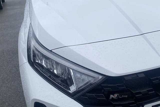 Hyundai I20 5 Dr 1.0 T-GDi 120ps N Line 48 Volt Hybrid Altas White