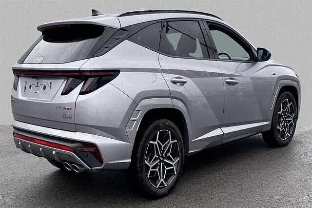Hyundai TUCSON HYBRID1.6 T-GDi (230ps) N Line (2WD) 5 Door Shimmering Silver