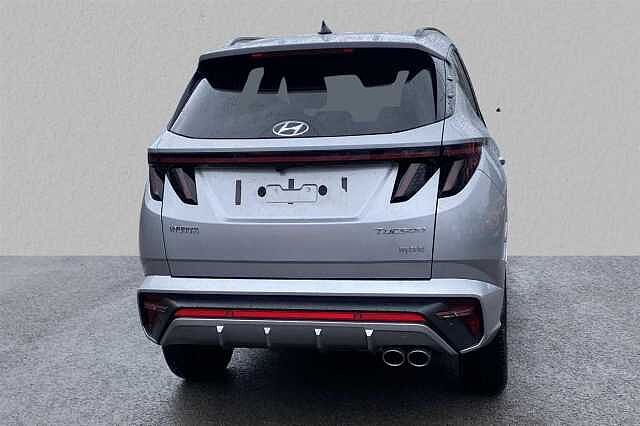 Hyundai TUCSON HYBRID1.6 T-GDi (230ps) N Line (2WD) 5 Door Shimmering Silver