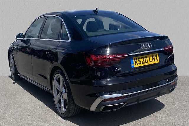 Audi A4 SALOON 2.0 35 TFSI (150ps) S Line S Onyx Black