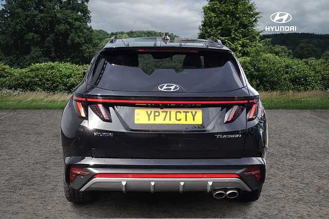 Hyundai TUCSON 1.6 TGDi N Line S 5dr 2WD Black