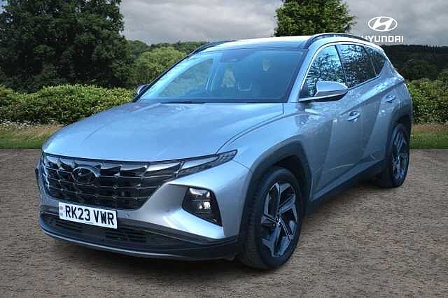 Hyundai TUCSON 1.6 TGDi 48V MHD 180 Ultimate 5dr 4WD DCT Silver