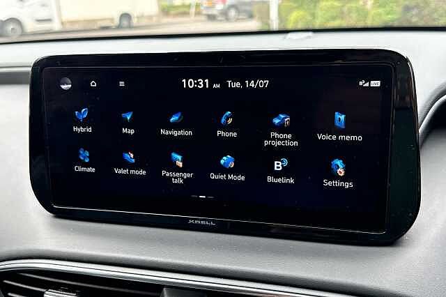 Hyundai SANTA FE 1.6 TGDi Hybrid Premium 5dr Auto Taiga Brown