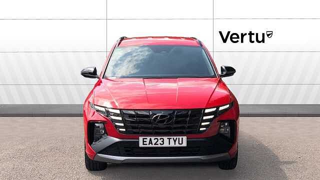 Hyundai TUCSON 1.6 TGDi Plug-in Hybrid N Line 5dr 4WD Auto Estate Red