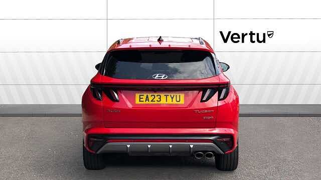 Hyundai TUCSON 1.6 TGDi Plug-in Hybrid N Line 5dr 4WD Auto Estate Red
