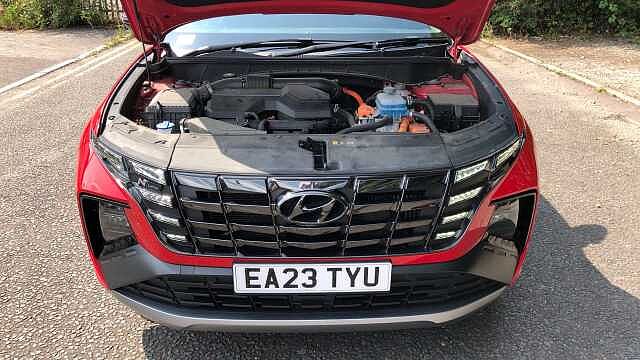 Hyundai TUCSON 1.6 TGDi Plug-in Hybrid N Line 5dr 4WD Auto Estate Red