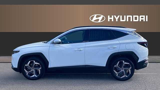 Hyundai TUCSON 1.6 TGDi Hybrid 230 Ultimate 5dr 2WD Auto Hybrid Estate White