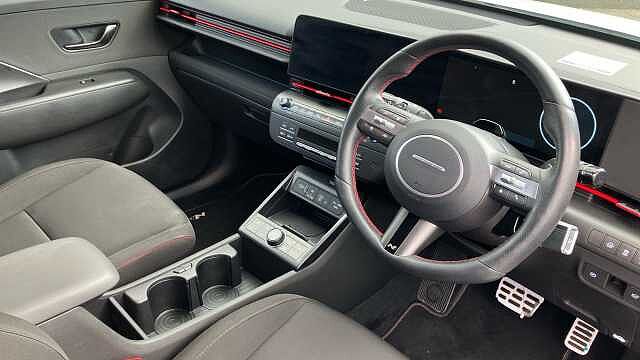 Hyundai KONA 1.6 Hybrid 129 N Line 5dr DCT Hybrid Hatchback White