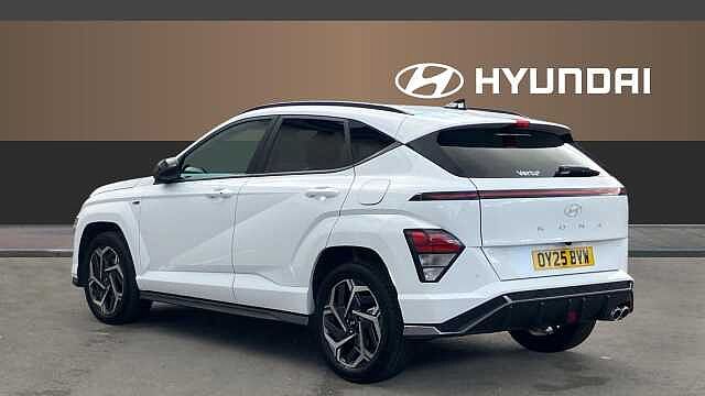 Hyundai KONA 1.6 Hybrid 129 N Line 5dr DCT Hybrid Hatchback White