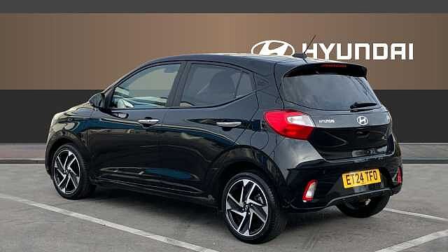 Hyundai I10 1.0 [63] Premium 5dr Auto [Nav] Petrol Hatchback Black